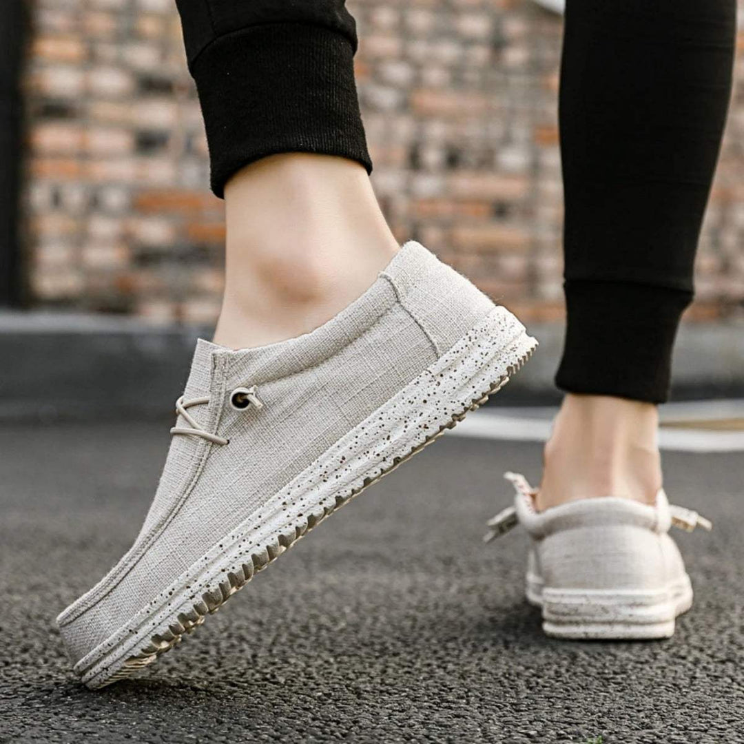 Loafers aus Leinen für den Casual Look für Herren