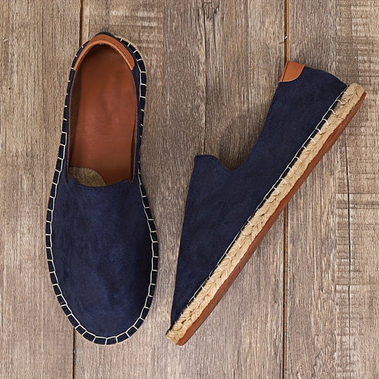 Loafers aus Leinen mit atmungsaktivem Canvas für Herren