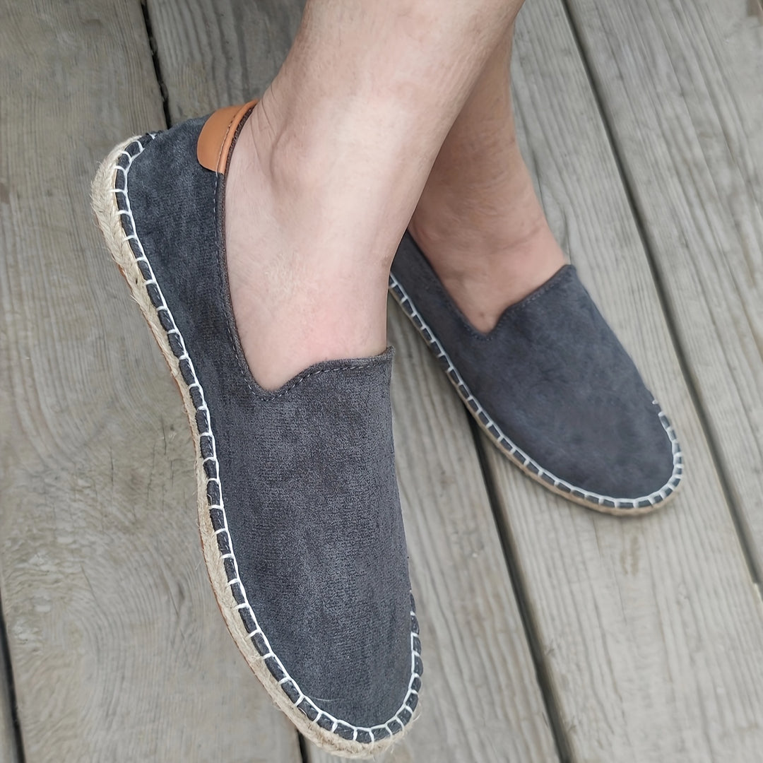 Loafers aus Leinen mit atmungsaktivem Canvas für Herren