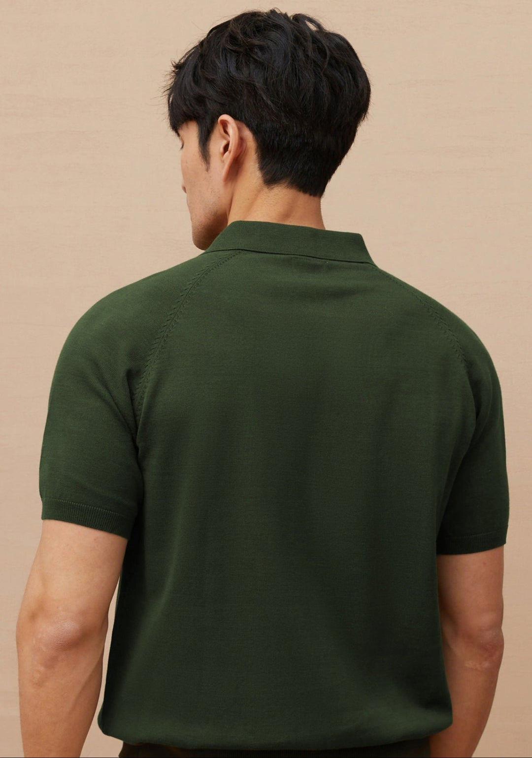 Polo Shirt mit Knöpfen aus atmungsaktivem Material für Herren