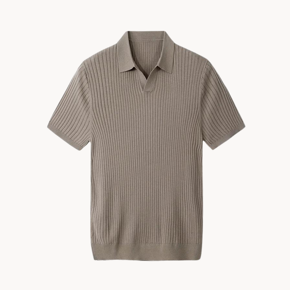 Herren Poloshirt aus Lyocell und Seide für Herren
