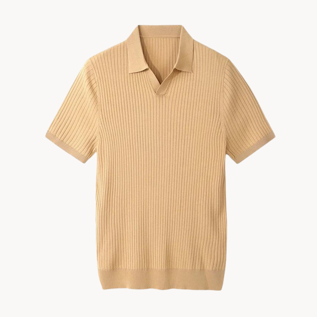 Herren Poloshirt aus Lyocell und Seide für Herren