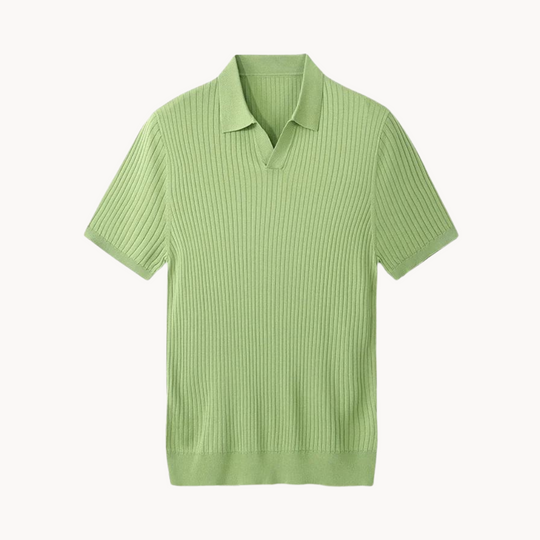 Herren Poloshirt aus Lyocell und Seide für Herren