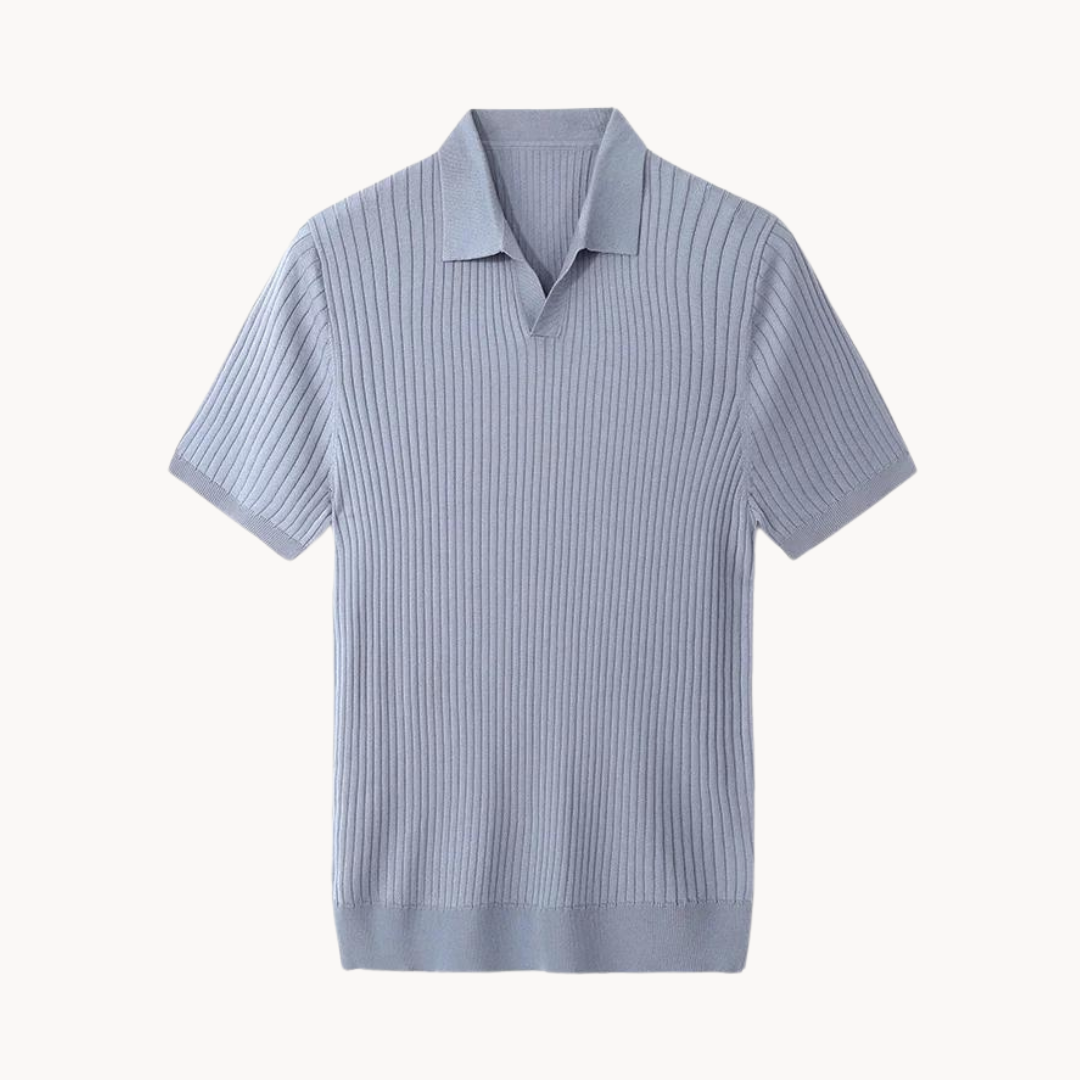 Herren Poloshirt aus Lyocell und Seide für Herren