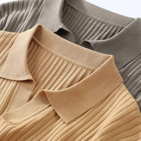 Herren Poloshirt aus Lyocell und Seide für Herren