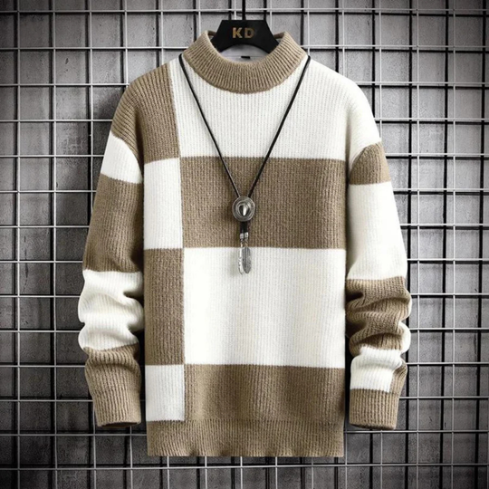 Herren Pullover mit Rundhalsausschnitt für Männer