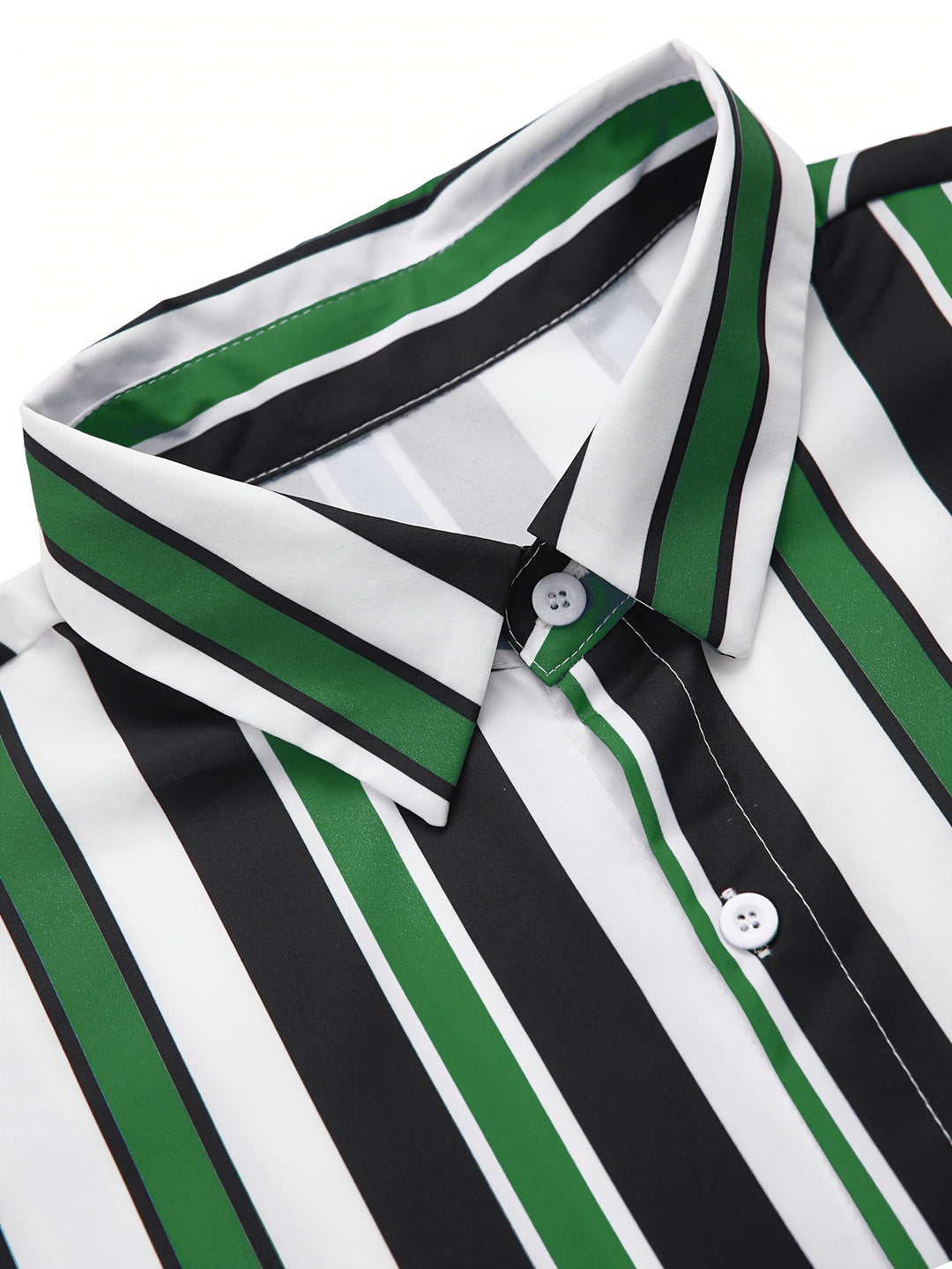 Kurzarmhemd und Shorts Sommer Set aus Baumwolle für Männer
