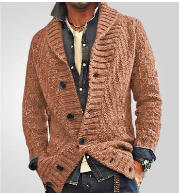 Herren Strickjacke mit Knöpfen für Männer
