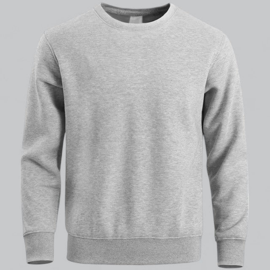 Herren Sweatshirt mit Rundhalsausschnitt für Männer