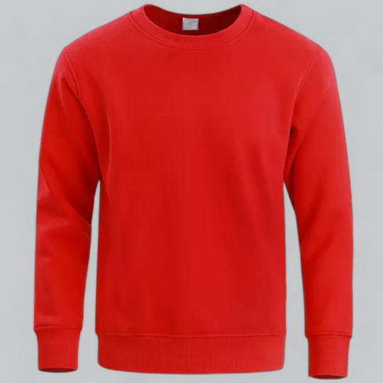 Herren Sweatshirt mit Rundhalsausschnitt für Männer