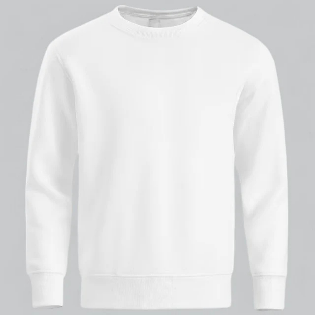 Herren Sweatshirt mit Rundhalsausschnitt für Männer
