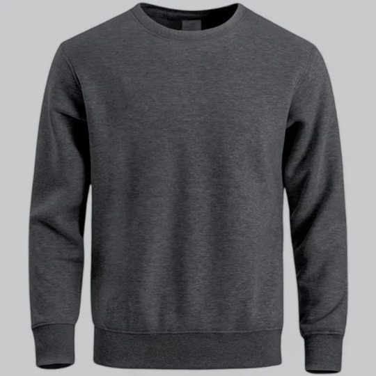 Herren Sweatshirt mit Rundhalsausschnitt für Männer