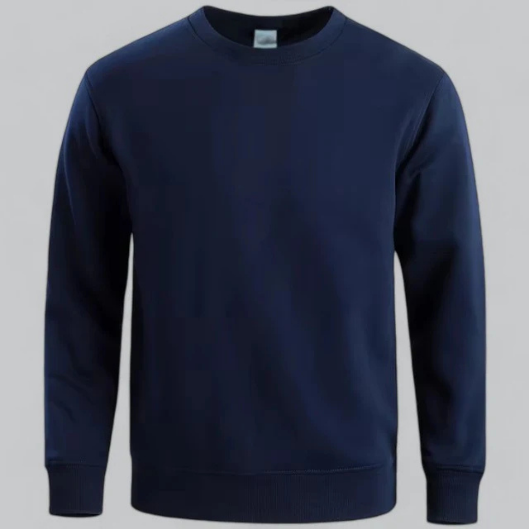 Herren Sweatshirt mit Rundhalsausschnitt für Männer