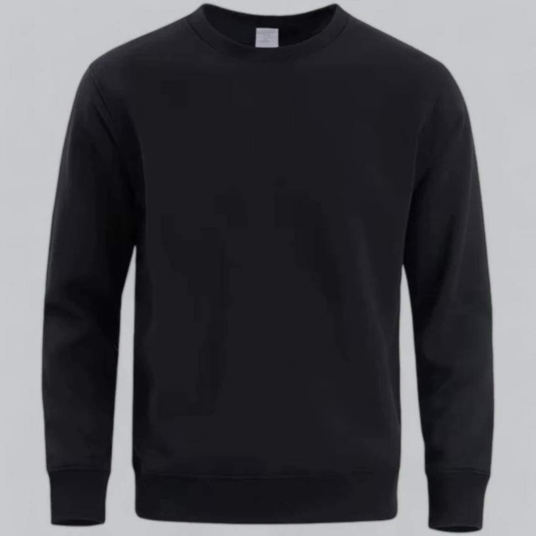 Herren Sweatshirt mit Rundhalsausschnitt für Männer