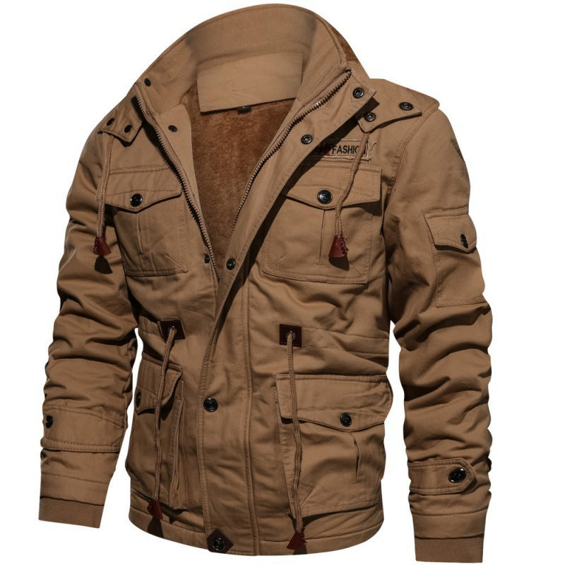 Herren Winterjacke mit Weicher Fütterung für Männer