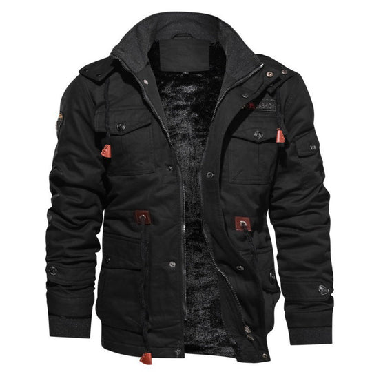 Herren Winterjacke mit Weicher Fütterung für Männer