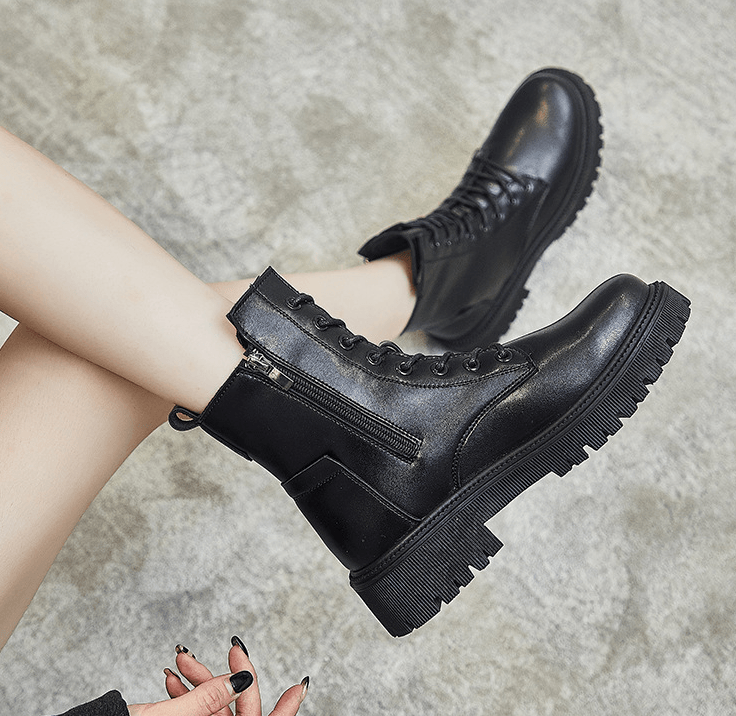 Hochgeschnittene Stiefel für Damen