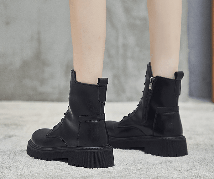 Hochgeschnittene Stiefel für Damen