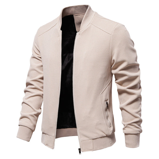 Isolierte Jacke mit verstellbarer Kapuze für Herren