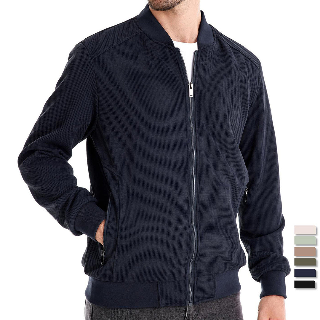 Isolierte Jacke mit verstellbarer Kapuze für Herren