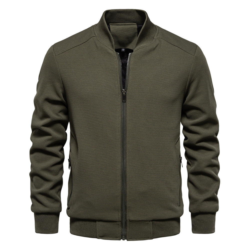 Isolierte Jacke mit verstellbarer Kapuze für Herren