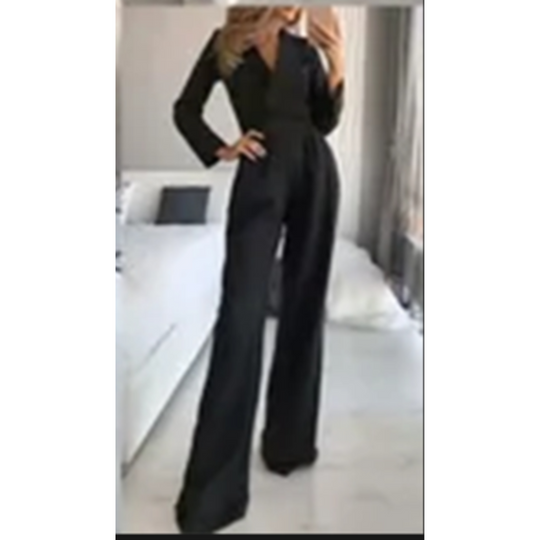 Jumpsuit mit breiten Trägern für Frauen
