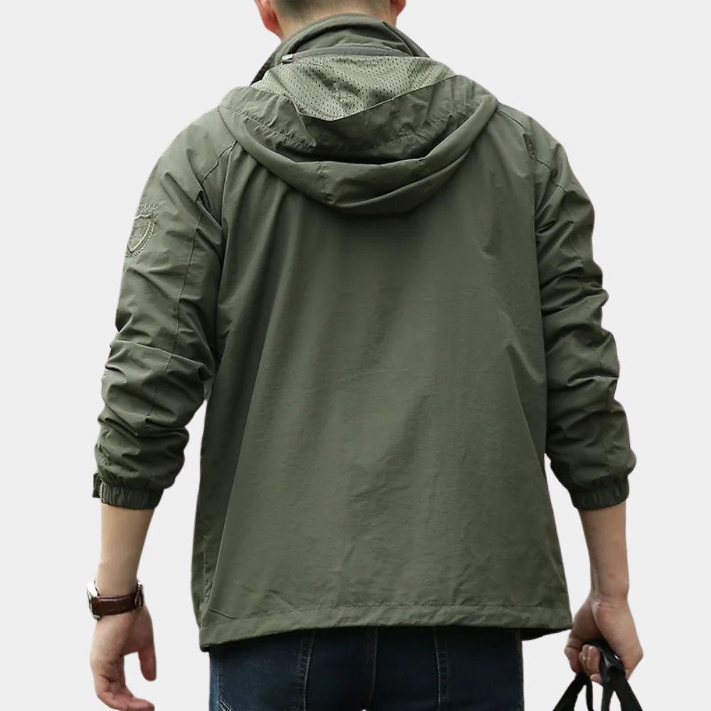 Kapuzenjacke für Herren im Freizeitstil