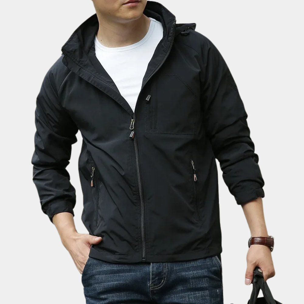 Kapuzenjacke für Herren im Freizeitstil