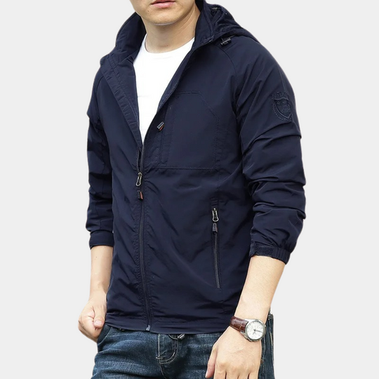 Kapuzenjacke für Herren im Freizeitstil