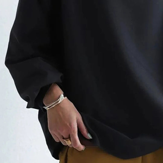 Langärmeliger Pullover für Damen mit modernem Design