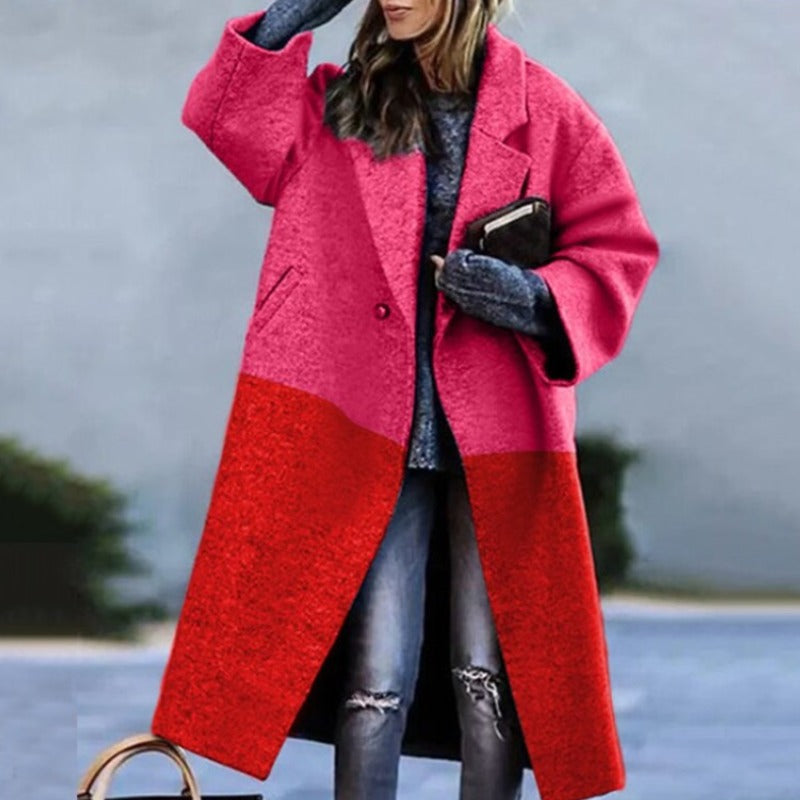 Langer Wintermantel Warm für Damen