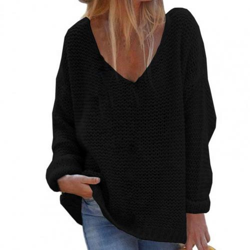 Lässiger Pullover für Damen mit lockerer Passform
