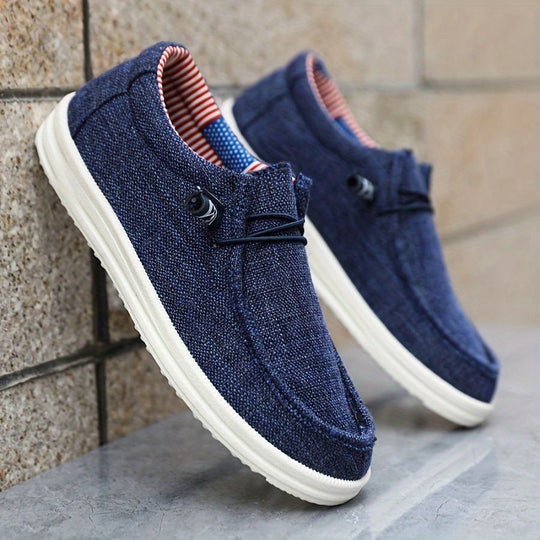 Leichte Slip-On Schuhe aus Canvas für Herren