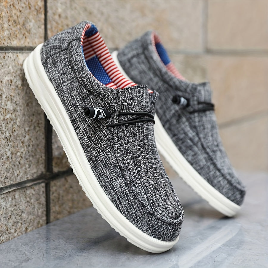 Leichte Slip-On Schuhe aus Canvas für Herren