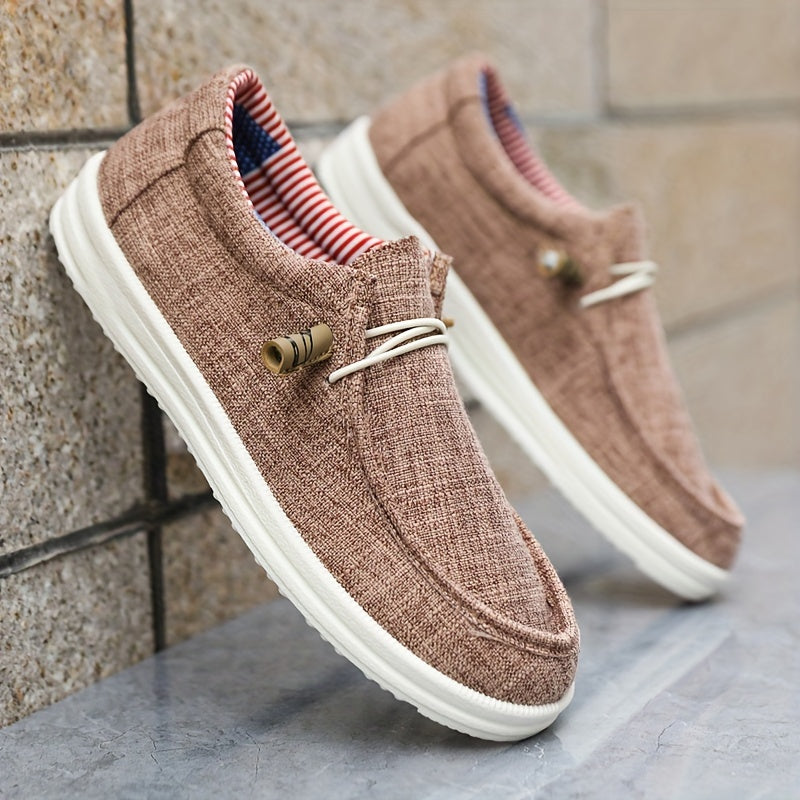 Leichte Slip-On Schuhe aus Canvas für Herren