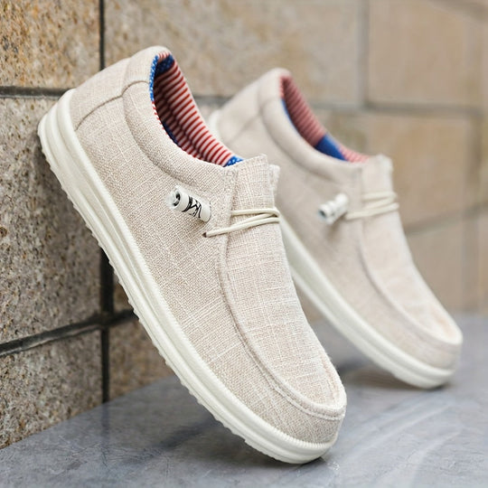 Leichte Slip-On Schuhe aus Canvas für Herren