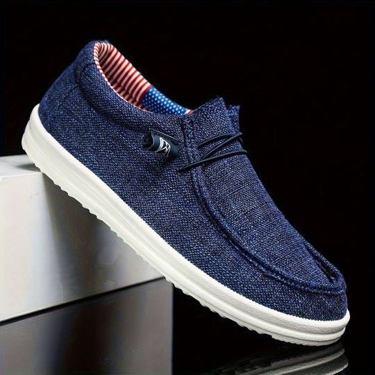 Leichte Slip-On Schuhe aus Canvas für Herren