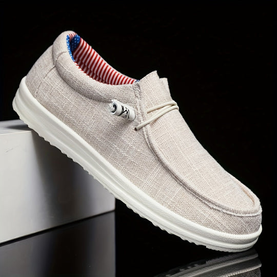 Leichte Slip-On Schuhe aus Canvas für Herren
