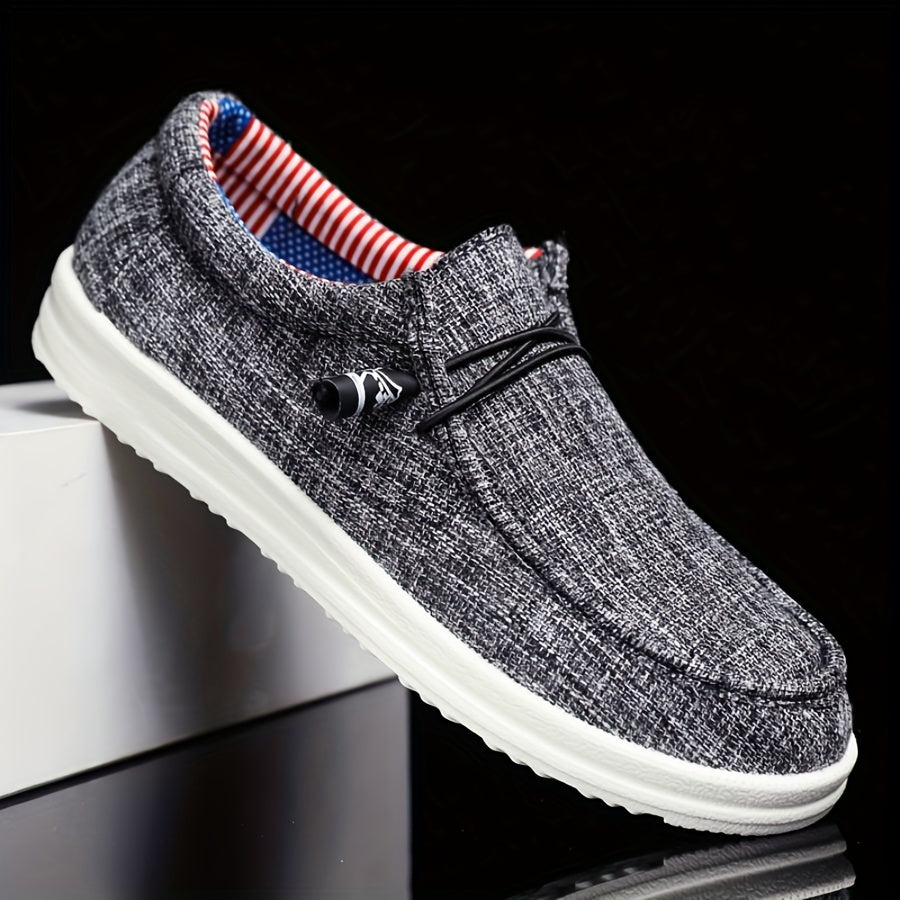 Leichte Slip-On Schuhe aus Canvas für Herren