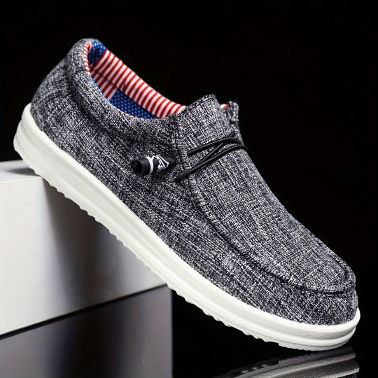 Leichte Slip-On Schuhe aus Canvas für Herren