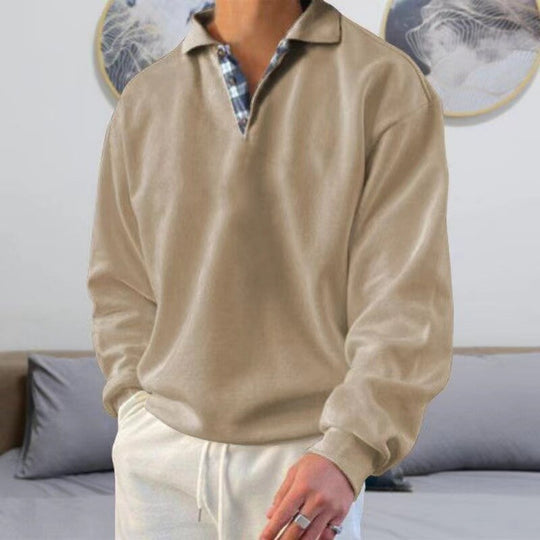 Leichter Pullover aus atmungsaktivem Material für Männer