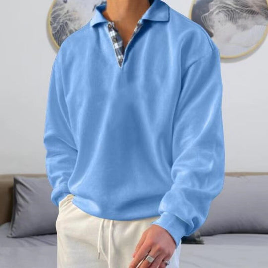Leichter Pullover aus atmungsaktivem Material für Männer