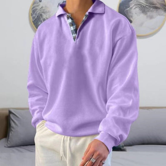 Leichter Pullover aus atmungsaktivem Material für Männer