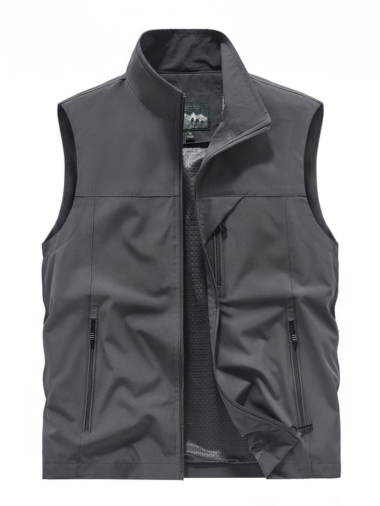 Leichtes Outdoor-Weste aus atmungsaktivem Material für Herren