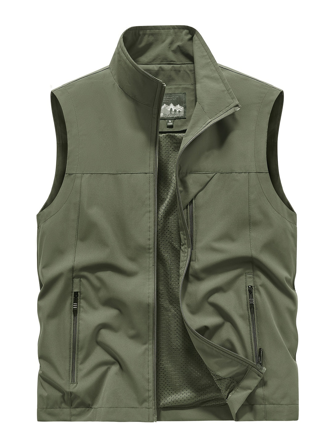 Leichtes Outdoor-Weste aus atmungsaktivem Material für Herren