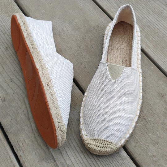 Leichtgewichtige Espadrilles Loafers aus Canvas für Männer