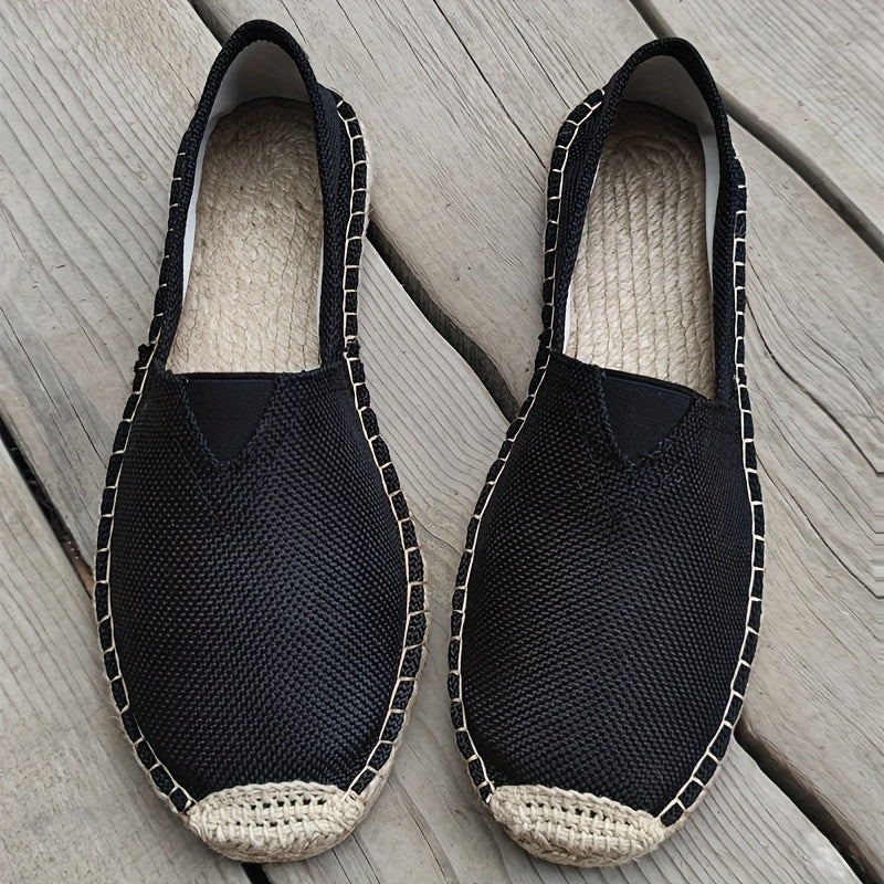 Leichtgewichtige Espadrilles Loafers aus Canvas für Männer