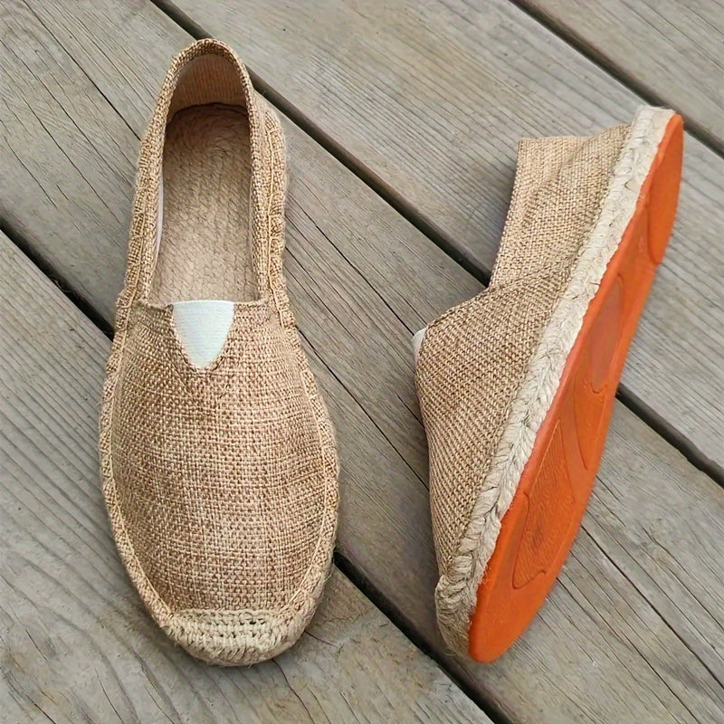 Leichtgewichtige Espadrilles Loafers aus Canvas für Männer