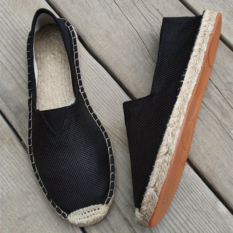 Leichtgewichtige Espadrilles Loafers aus Canvas für Männer