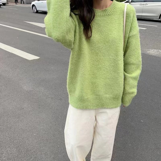 Oversized Pullover für Damen im modernen Stil